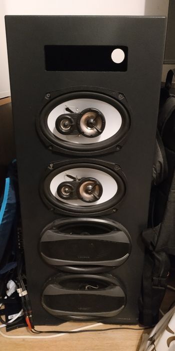Pioneer 2x10 inch boxa cu difuzoare auto Crunch Esx subwoofer
