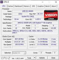 Процессор для ноутбука AMD E2-3000M (socket FS1)