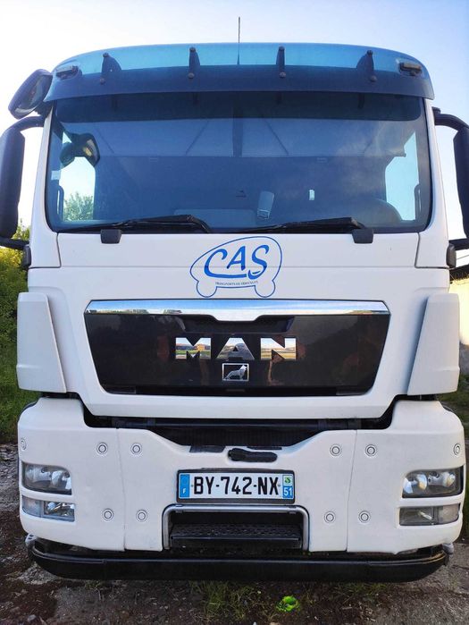 Transportor auto/utilaje Man TGS E5, camion platforma