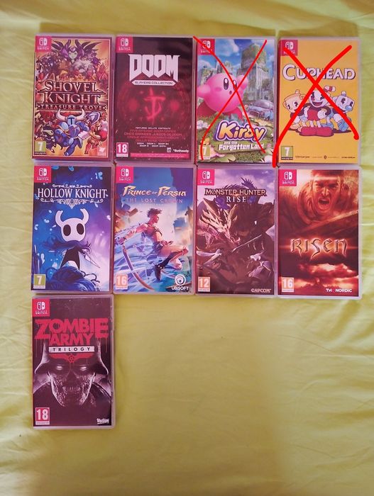 Игри за Nintendo switch