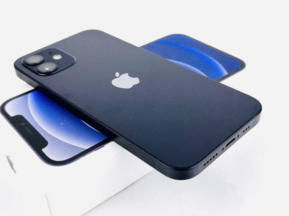 Apple iPhone 12 128GB Black 100% Батерия! Гаранция!