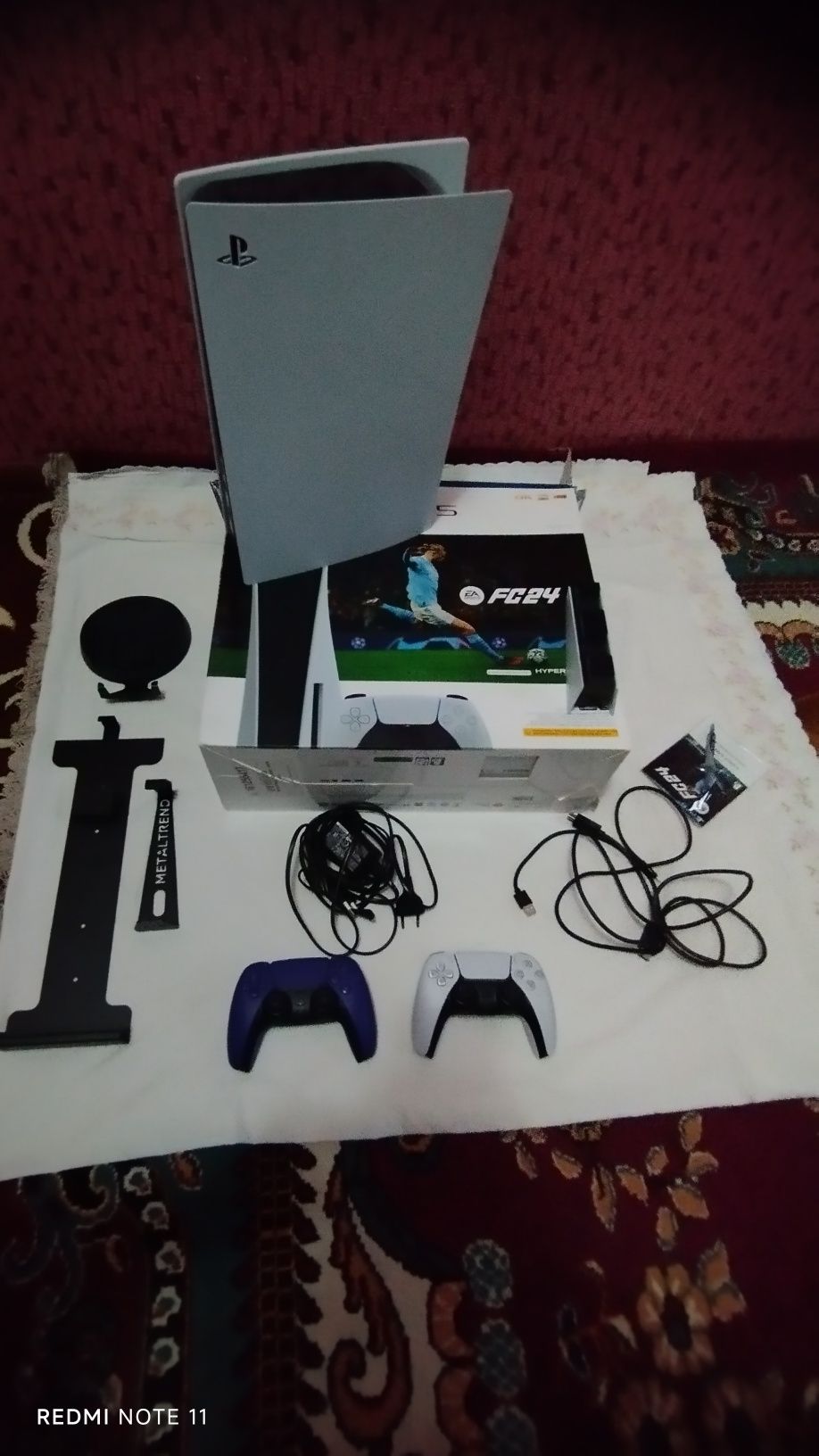 Playstation 5 fatka 2 joystick blan