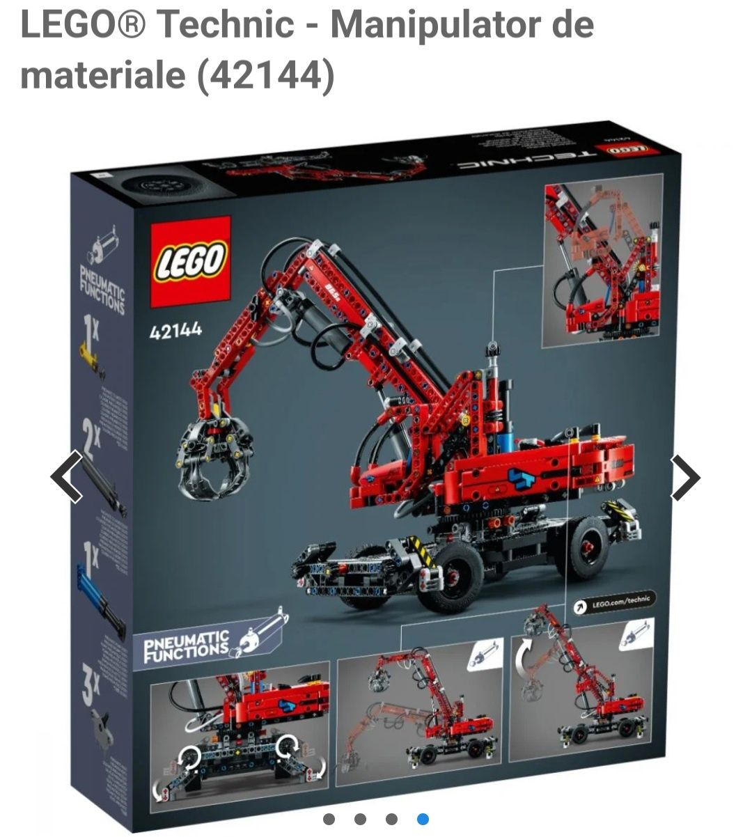 Lego Tehnic 42144 Material Handler
