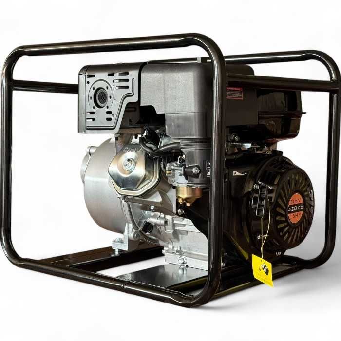 Bullmax 4-цолова професионална бензинова помпа 15HP, 1600l/min
