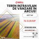 Teren intravilan de vânzare în Arcus!