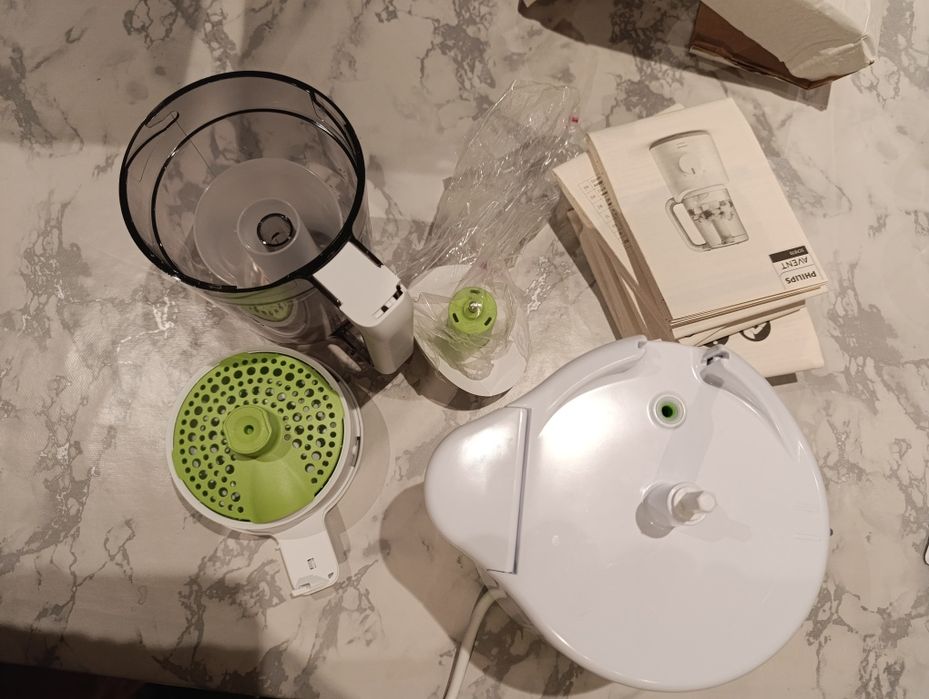 Aparat de gătit cu aburi și blender Avent Philips 2in 1