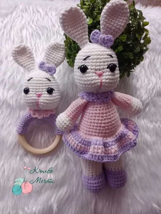 Подаръчен комплект за бебе - ръчна изработка