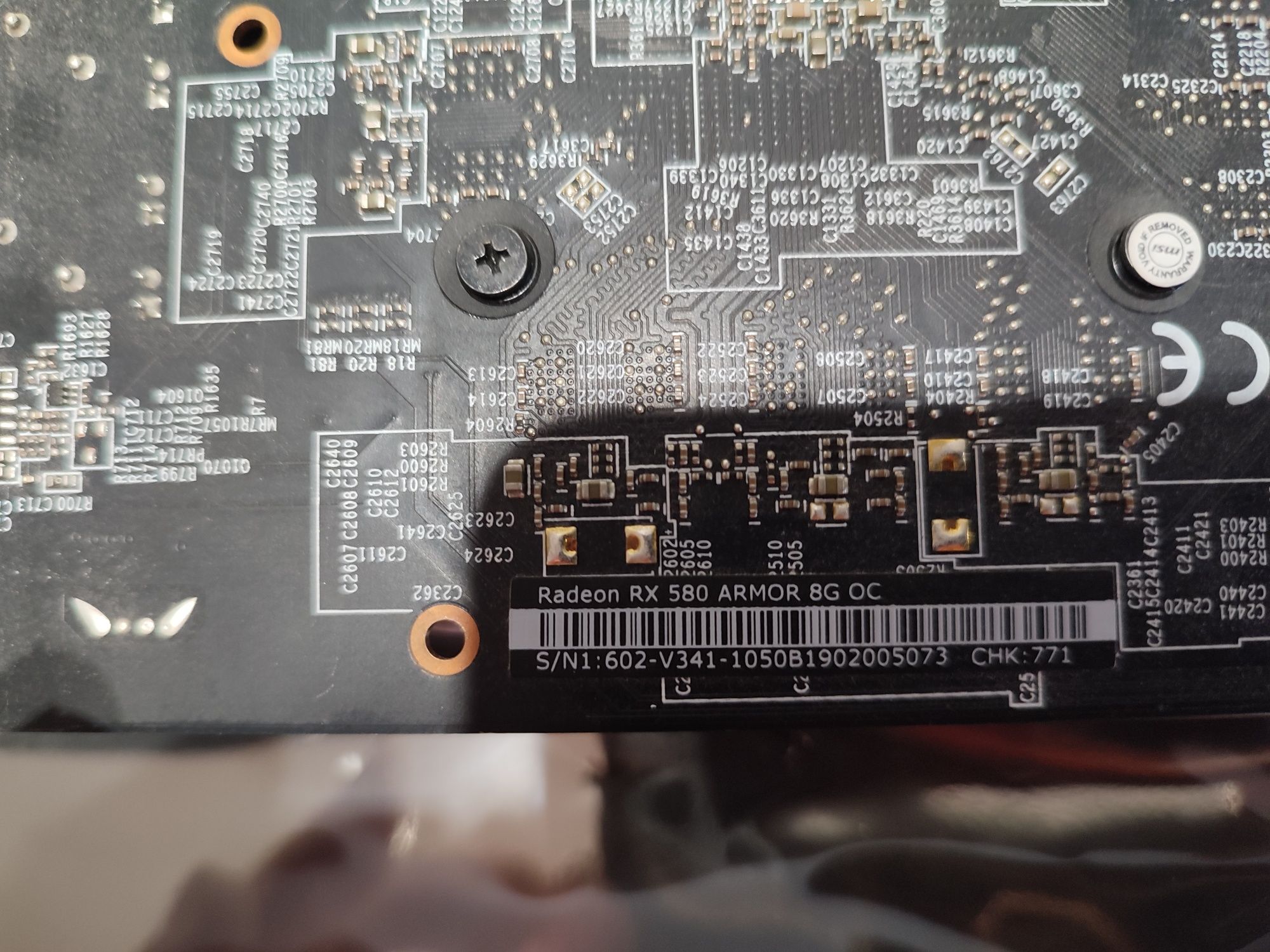 Видео карта Rx 580  8 гб