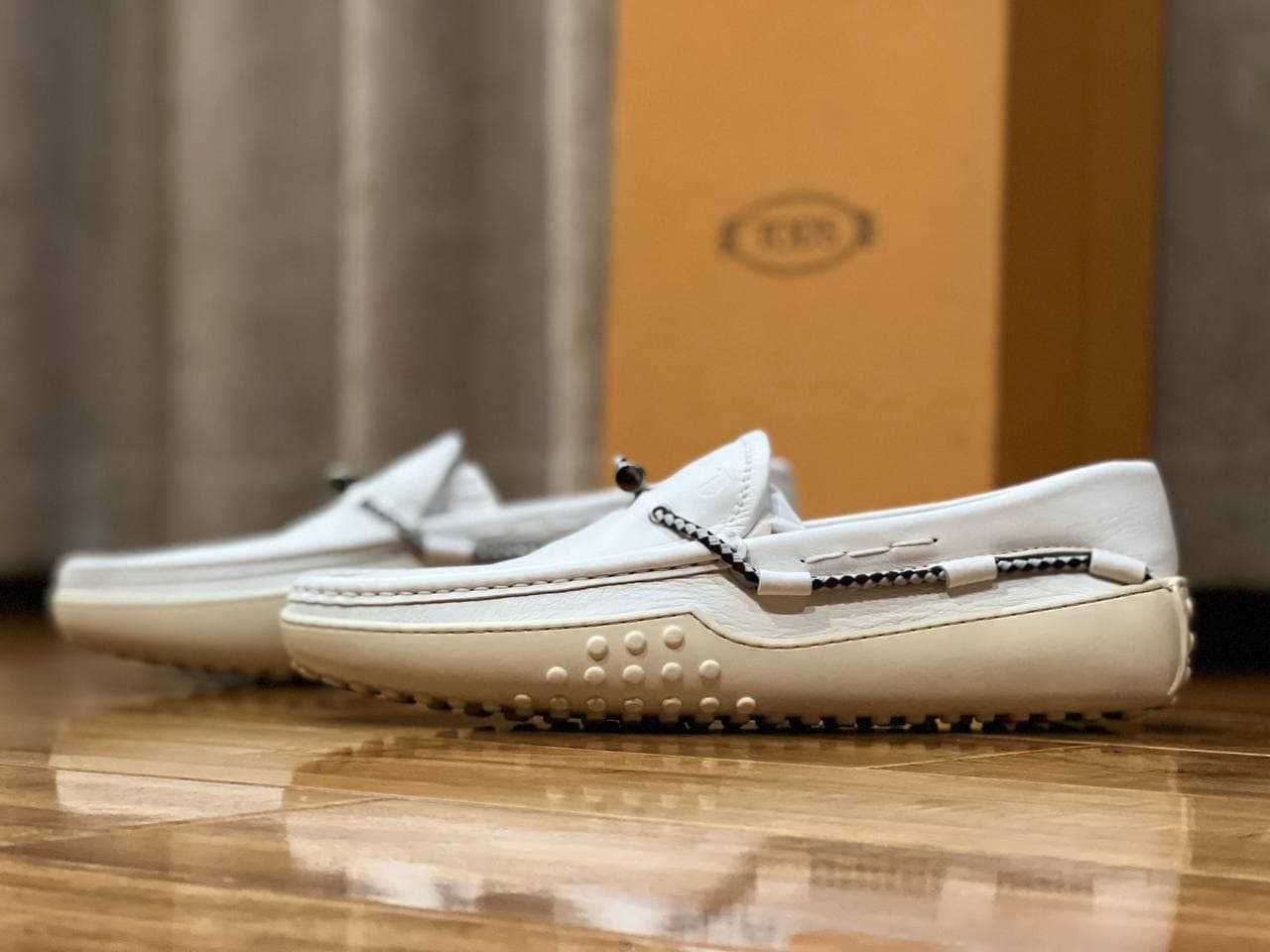 Tod's мужские кожаные мокасины Италия РАЗМЕР 45