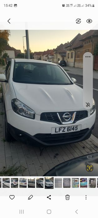 Nissan Qashqai 1.6 benzina  2012 volan dreapta