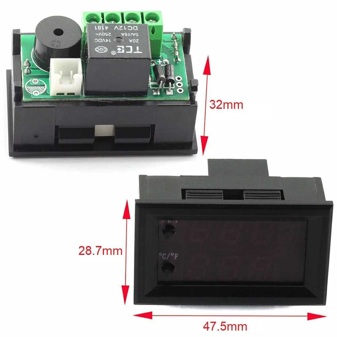 TERMOSTAT electronic DIGITAL CONTROLER temperatura CU SONDA releu 12V