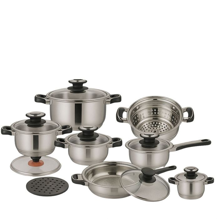 Комплект съдове за готвене Tissolli 16 PC Princess