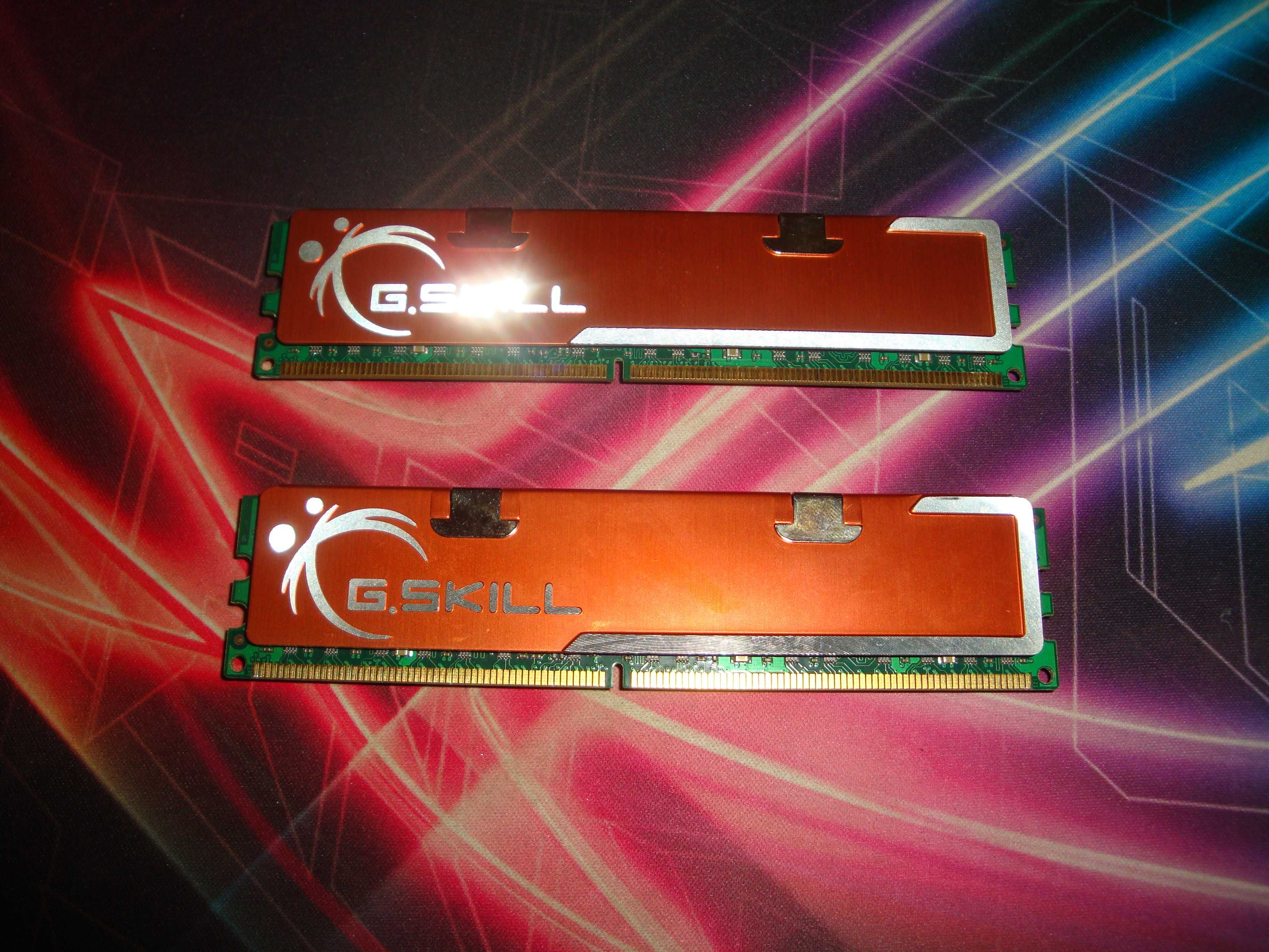 kit memorii ram DDR2 G.skill 4GB 2x 2GB dual ch 800 Mhz PC2-6400