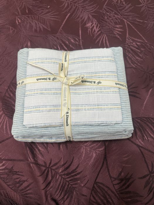 Двуспальный комплект постельного белья . Хлопок