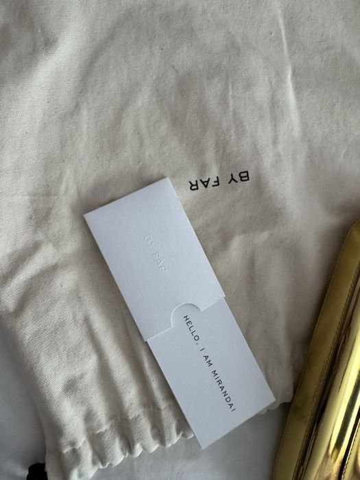 Златна чанта By Far