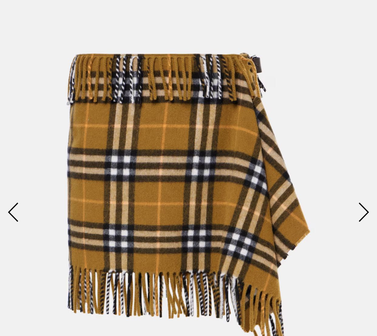 Къса вълнена пола Burberry оригинал