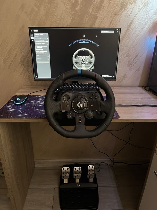Logitech g923 волан с педали