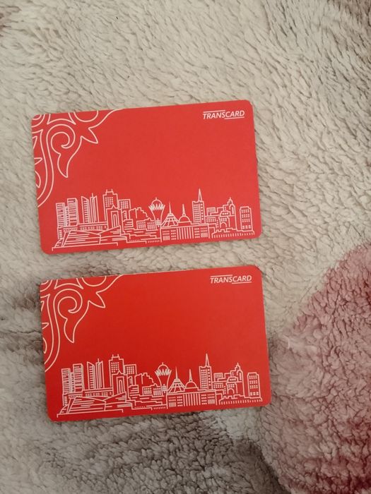 Продам транспортные карточки по 2000тг.