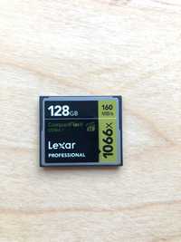 128 GB CF карта Lexar professional