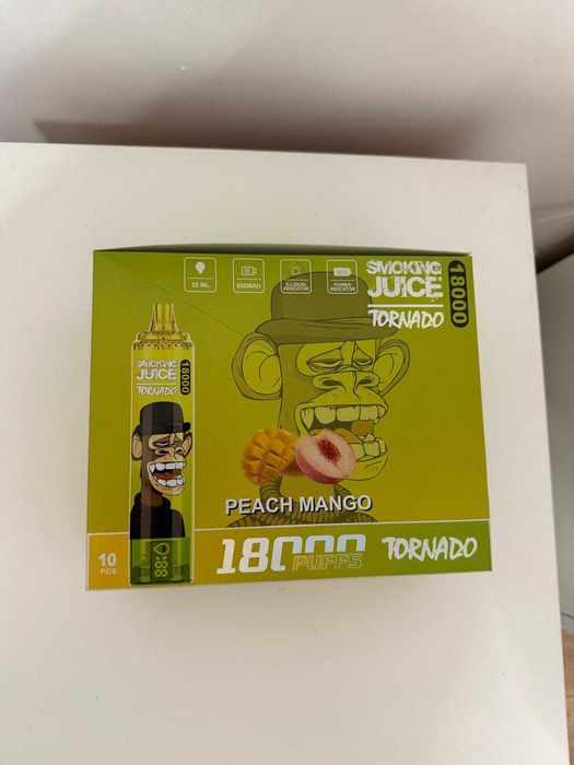 Vape narghilea Smoking Juice Tornado, 18000 puf