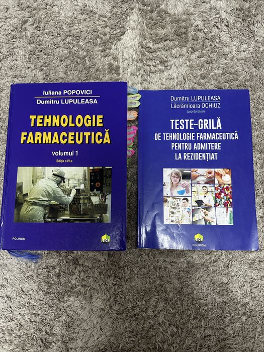 Tehnologie farmaceutica + Teste grila