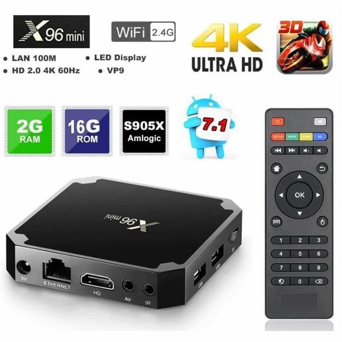 Тв бокс Smart box x96 mini