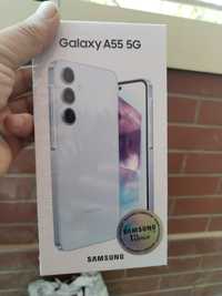 Samsung a55 5g yengi 1 soat buldi oganimga hali telefon upakovkada