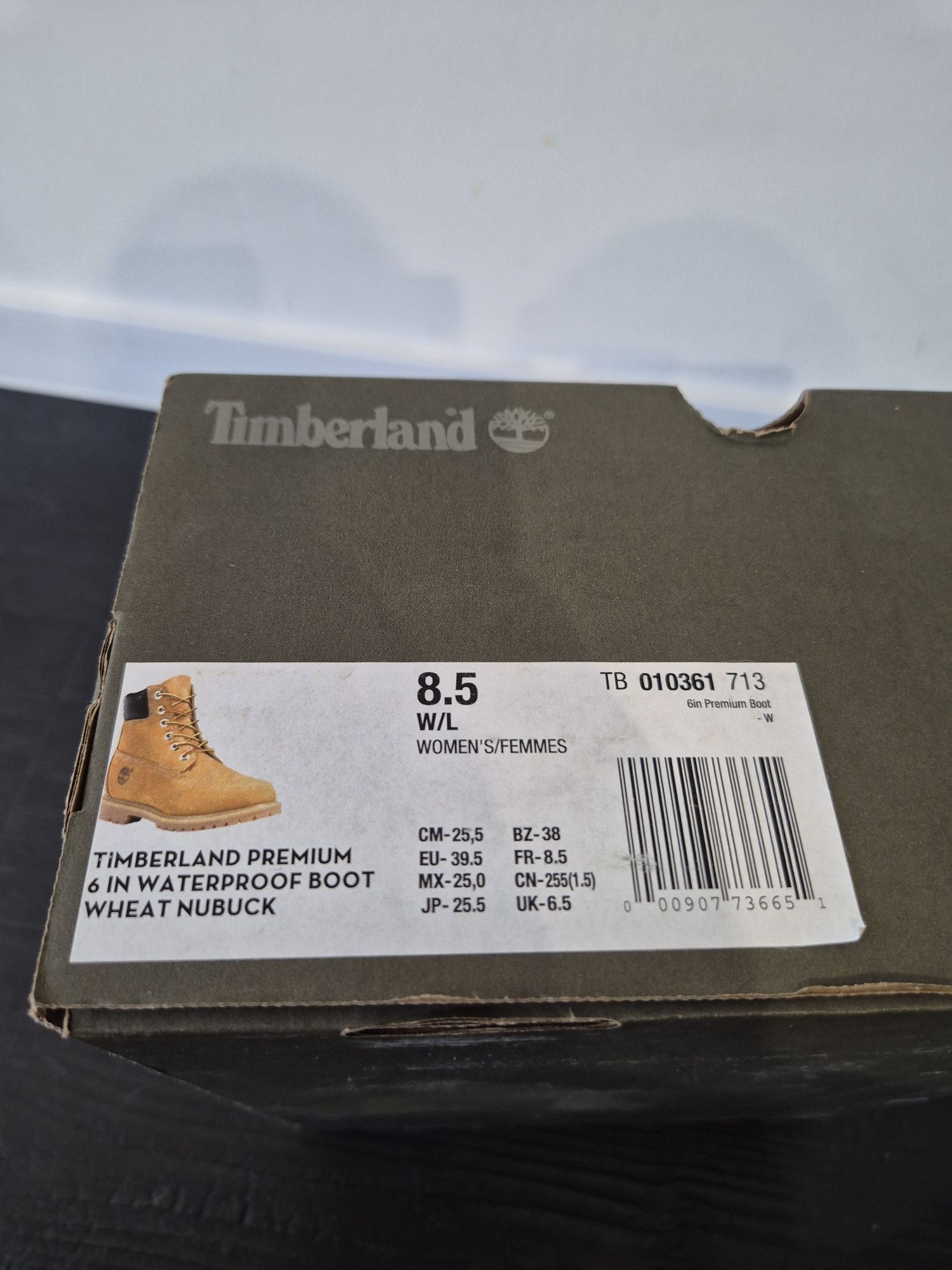Timberland непромокаеми боти от набук