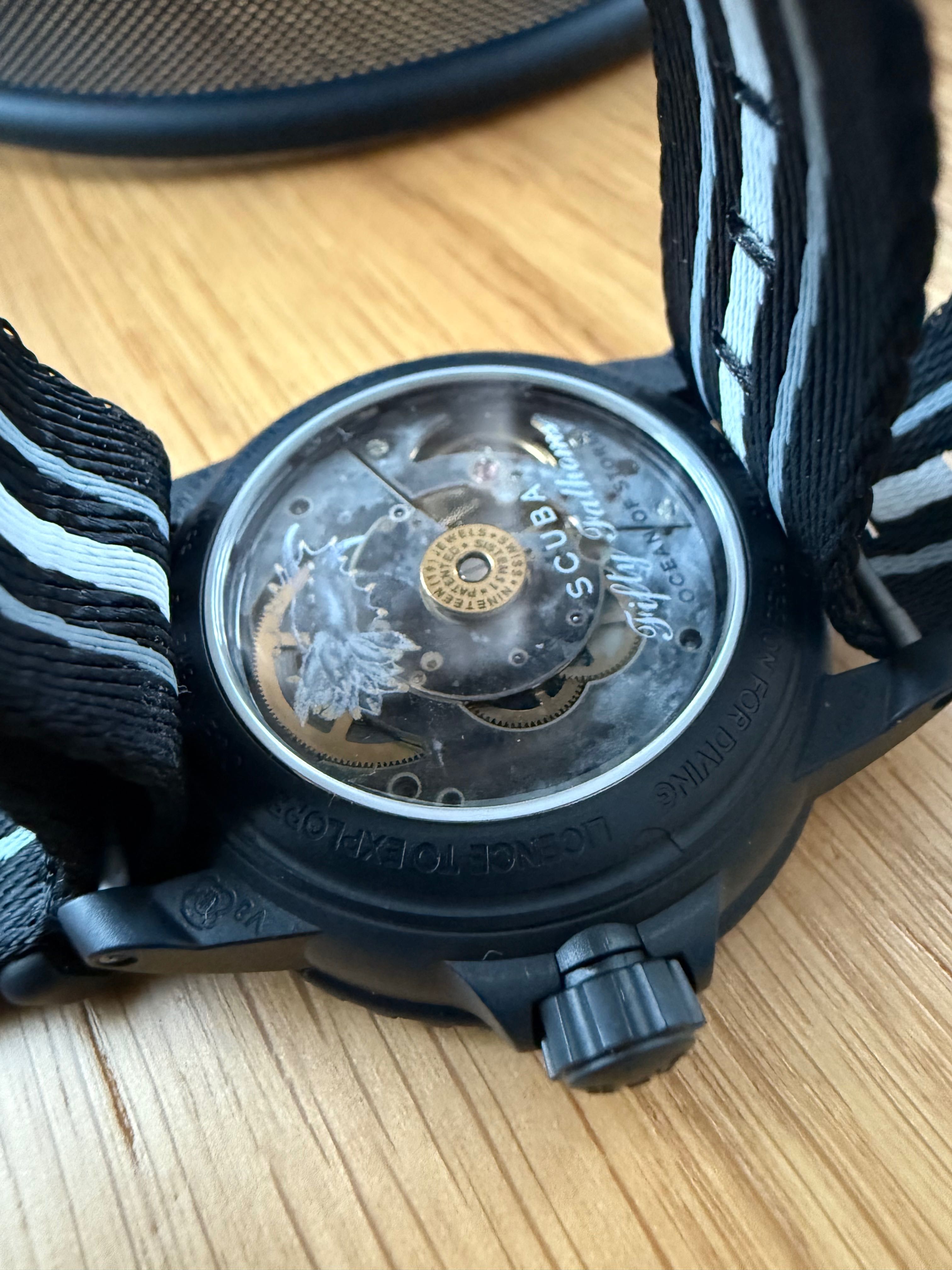 Blancpain x Swatch OCEAN OF STORMS - Black