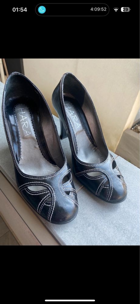 Pantofi piele naturala