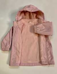 Непромокаемо ватирано детско яке H&M, 9-12 месеца, 80 cm, розово