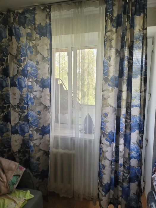 Продам шторы с тюлью
