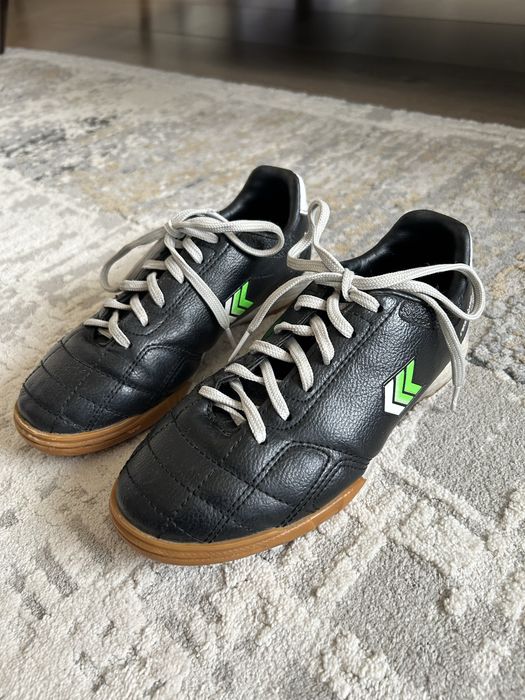 Футбольные бутсы Restime, натуральная кожа, размер 34