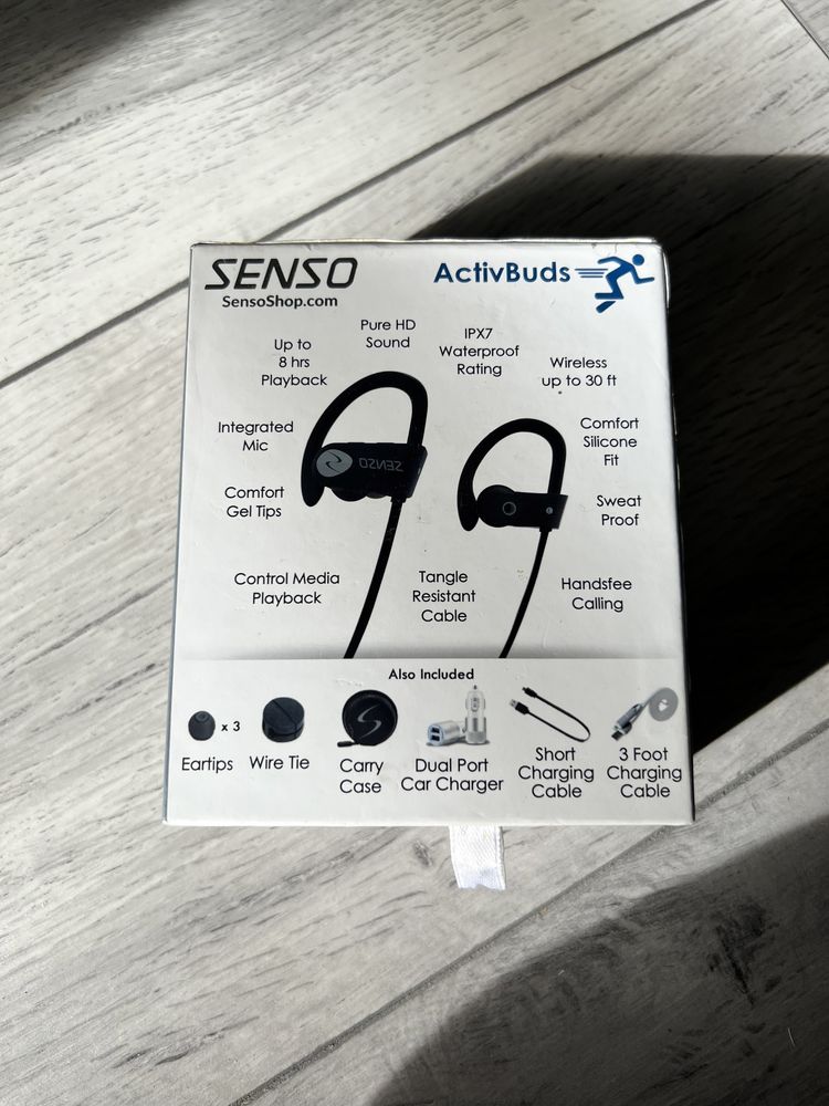 Безжични слушалки - Senso ActivBuds S-250