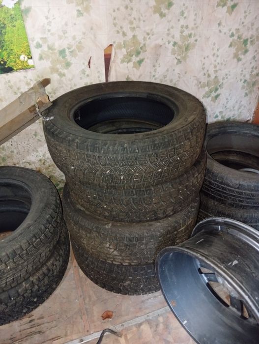 Зимнии шины липучка