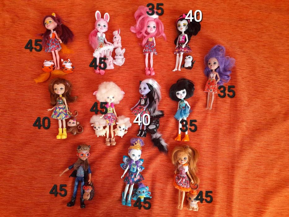 Papusele cu animalute Enchantimals