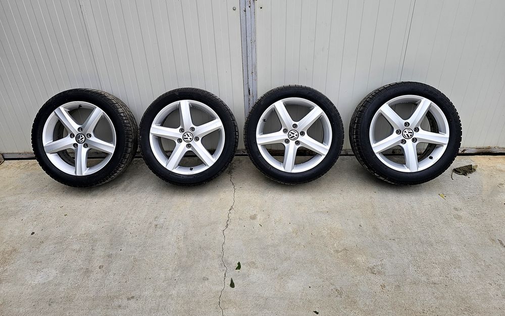 Jante aspen 17 originale VW, anvelope iarnă cadou