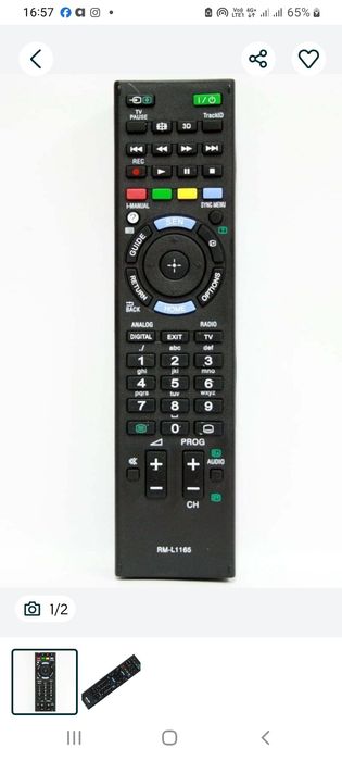 Telecomanda LCD Sony RM-ED052. Nu merge la Dvd bluray player