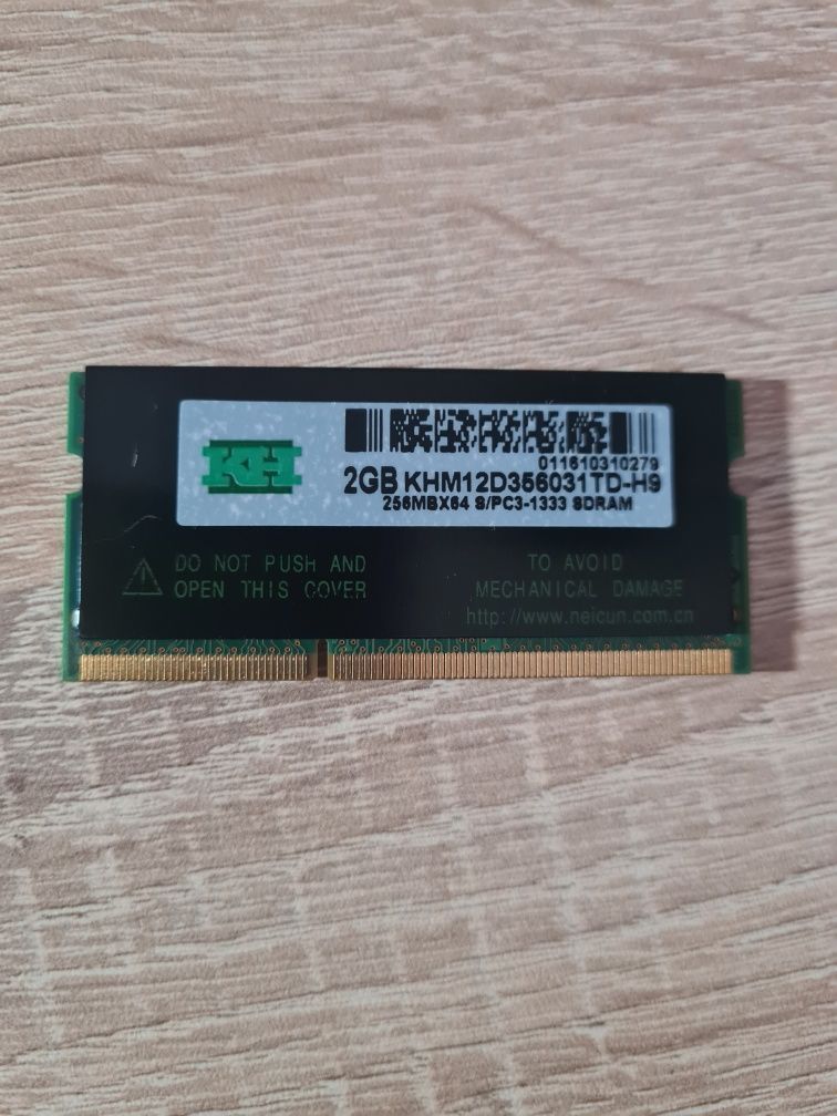 Memorie RAM 2gb laptop