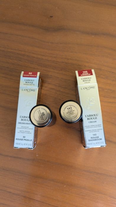 Червила Lancôme L'Absolu Rouge 2 бр мат и крем