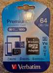 Card de memorie Verbatim MicroSDXC, 64GB, Class 10 + Adaptor

 3.89