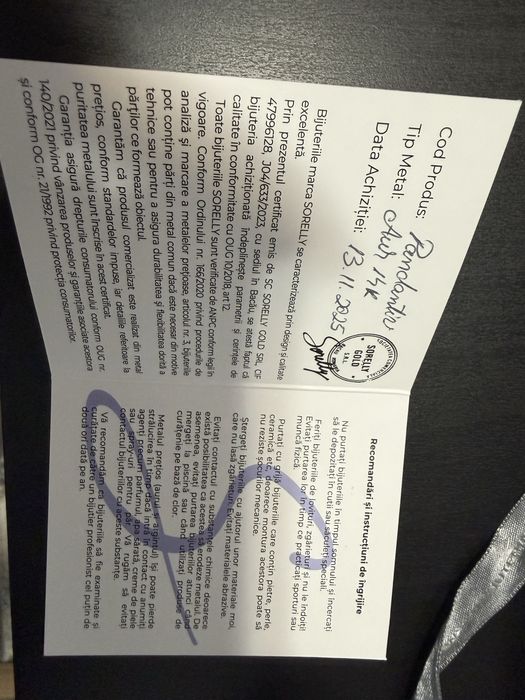 Pandantiv cruce AUR 14k