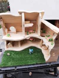 Дървена къщичка за игра