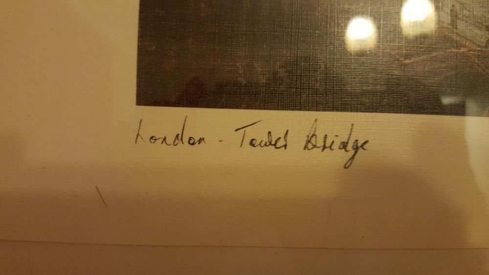 Tablou vechi londra