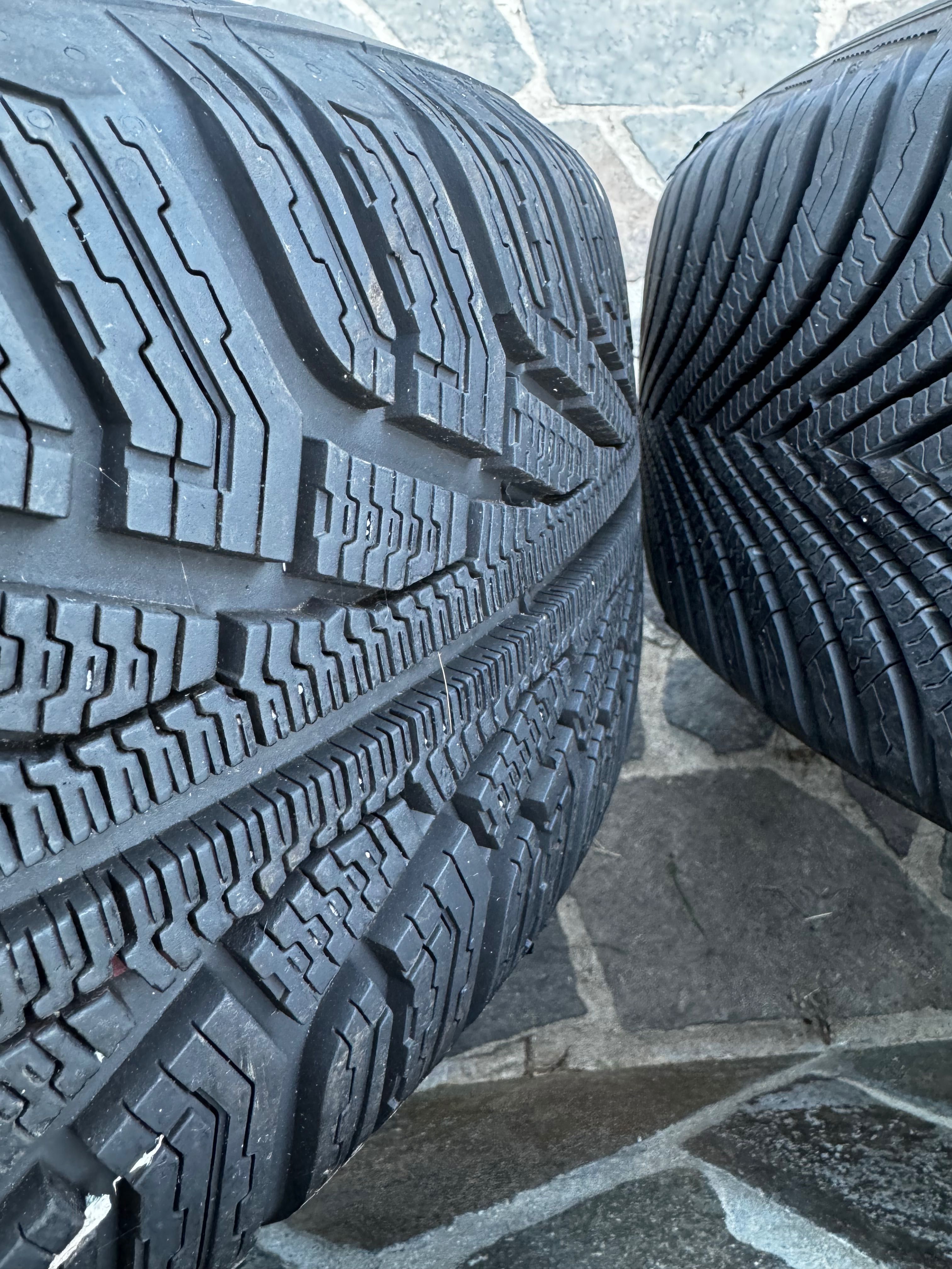 Anvelope IARNA 225/55/17 cu jante originale 5x112 Volkswagen AUDI Skod