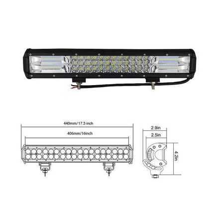 Led bar 252w+kit prindere magnetic TRANSPORT 0