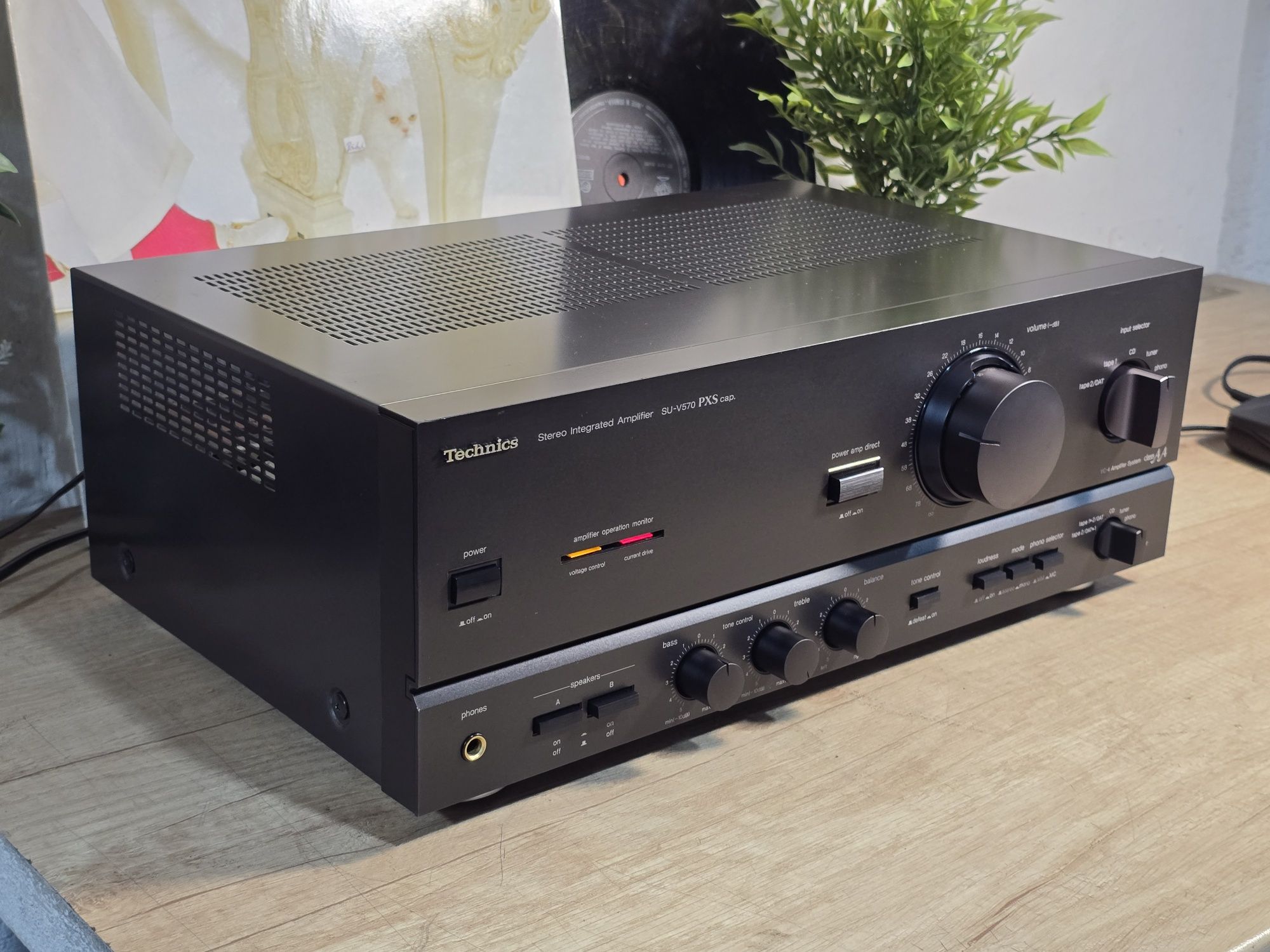Amplificator TECHNICS su-v570 pxs cap, class AA, made in japan,  hi-fi