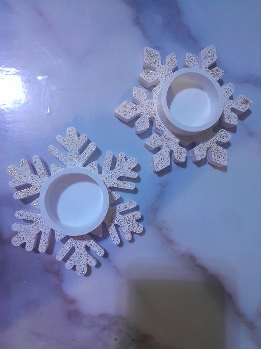 Подсвечник "Снежинка"