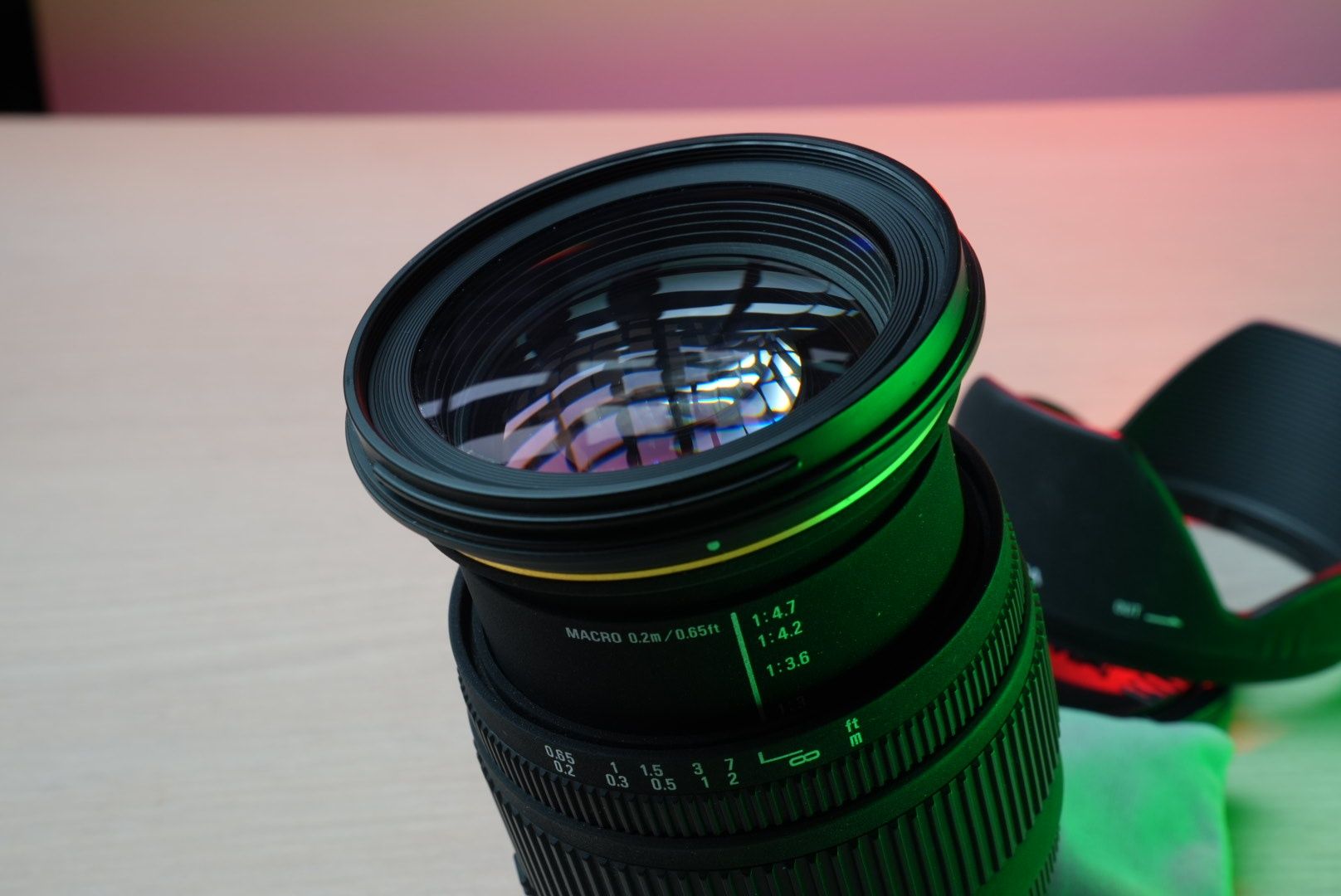 Sigma 18–50mm f/2.8 EX DC Macro HSM pentru Nikon - Stare foarte bună