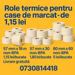 Role termice pentru case de marcat, POS, taxi – de la 1,15 lei !